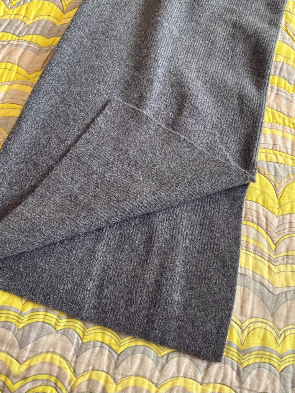 Ripe knit skirt